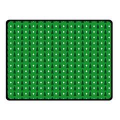 Green Christmas Tree Pattern Background Fleece Blanket (small)