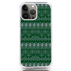 Christmas Knit Digital Iphone 13 Pro Max Tpu Uv Print Case by Mariart