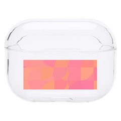 Geometric Pink Ocean  Hard Pc Airpods Pro Case by ConteMonfrey