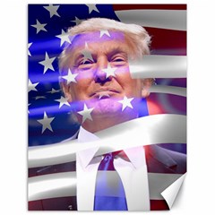 Donald Trump Flag Canvas 18  X 24  by vintagetrump