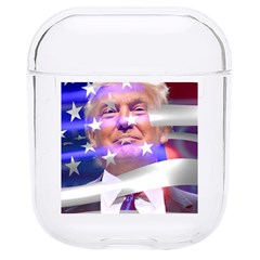 Donald Trump Flag Hard Pc Airpods 1/2 Case by vintagetrump