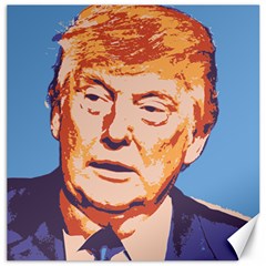 Orange Donald Trump Canvas 16  X 16  by vintagetrump