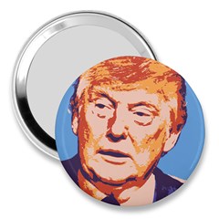 Orange Donald Trump 3  Handbag Mirrors by vintagetrump