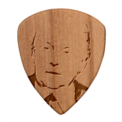 Orange Donald Trump Wood Guitar Pick (set Of 10) by vintagetrump