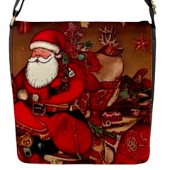 Christmas Art Flap Closure Messenger Bag (s) by myclothy