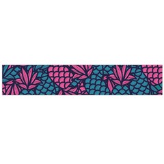 Summer Pineapples Large Premium Plush Fleece Scarf 