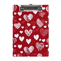 Valentine A5 Acrylic Clipboard by pollyparadiseartshop