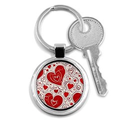 Be My Valentine Key Chain (round) by pollyparadiseartshop