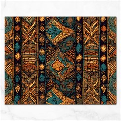 Tribal Chic Rectangular Jigsaw Puzzl by pollyparadiseartshop