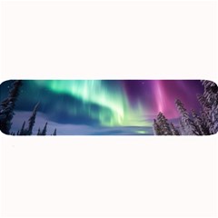 Northern Lights Aurora Night Nature Large Bar Mat by Posterlux