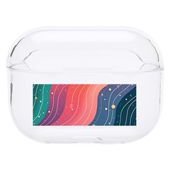 Art Abstract Pattern Hard Pc Airpods Pro Case by Salmanaz77