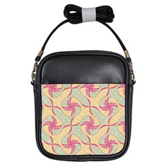 Abstract Pattern Design Scrapbooking Girls Sling Bag by Paksenen