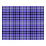 Blue Tartan Plaid 1 Premium Plush Fleece Blanket (Large) 80 x60  Blanket Front