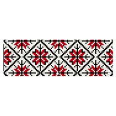 Ukrainian Folk Seamless Pattern Ornament Ethnic Ornament Border Element Traditional Art Banner And Sign 6  X 2  by Grandong