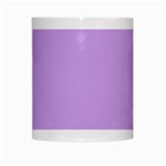 Luscious Lavender Hex #cca3e7 White Mug Center