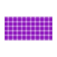 Purple Plaid Tartan 3 Yoga Headband by dressshop