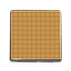 Autumn Fall Plaid Tartan 1 Memory Card Reader (square 5 Slot) by dressshop