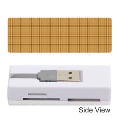 Autumn Fall Plaid Tartan 1 Memory Card Reader (stick) by dressshop