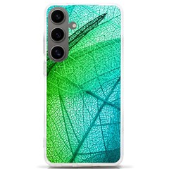 Texture Green Leaf Abstraction 3d Samsung Galaxy S24 Ultra 6 9 Inch Tpu Uv Case by Salmanaz77