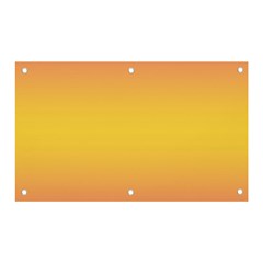 Coral Pink To Electric Yellow Bilinear Gradient Banner And Sign 5  X 3  by GradientsOmbre