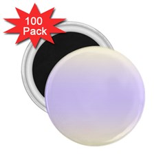 Cream Yellow To Pale Violet Bilinear Gradient 2 25  Magnets (100 Pack)  by GradientsOmbre