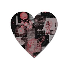 Aesthetic , Aesthetic, Dark Heart Magnet by kyorashop23