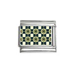 Royal Fractal Pattern Italian Charm (9mm) Front