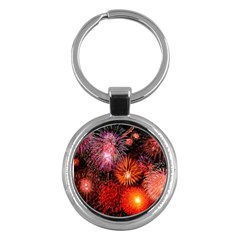 Fireworks Key Chain (round) by level1premium