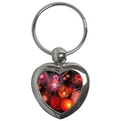 Fireworks Key Chain (heart) by level1premium