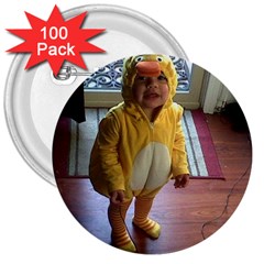 Baby Duckie 100 Pack Large Button (round)